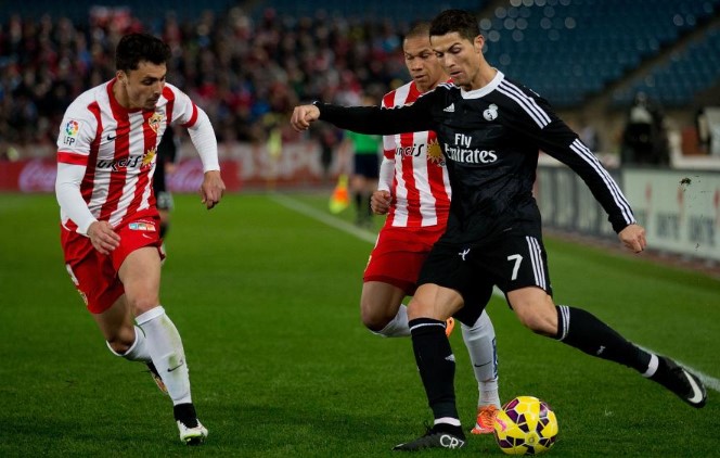 Soi keo ty so Almería vs Real Madrid