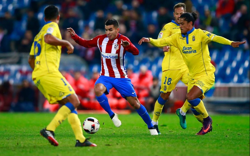 Phong do Las Palmas vs Atletico Madrid gan day